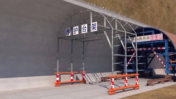 从江县隧道施工动画制作公司 - 隧道施工工艺和施工方法 - 隧道施工汇报动画视频 - bim 工程施工动画
